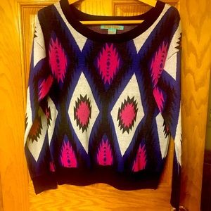 FLYING TOMATO 80s VIBE SWEATER